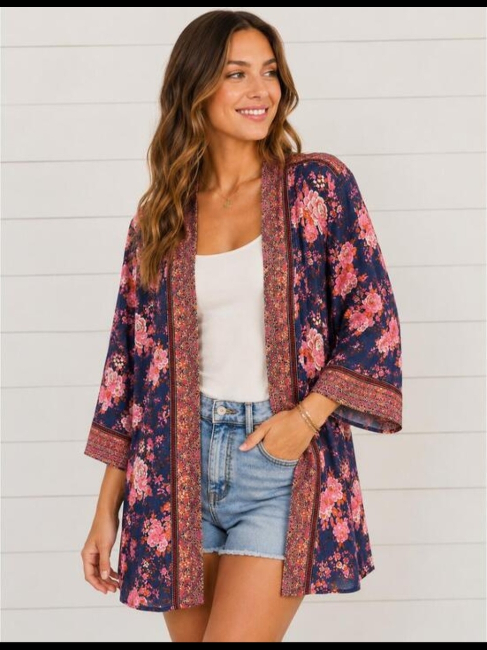 Matilda Jane Olivia Floral kimono XS/SMALL